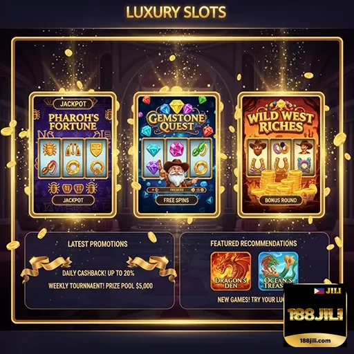 188jili luxury slots promotions